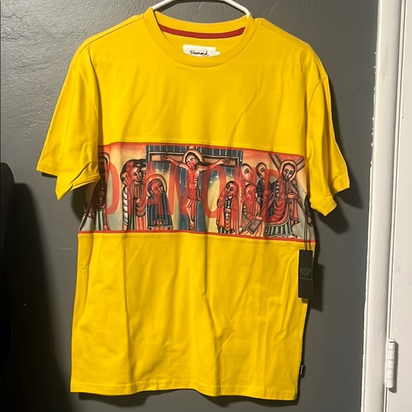 Diamond Supply Co. Other - Diamond Supply Co. Yellow Graphic Tee